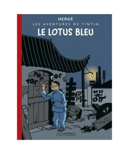 Llibre Le Lotus bleu de b/n. a color